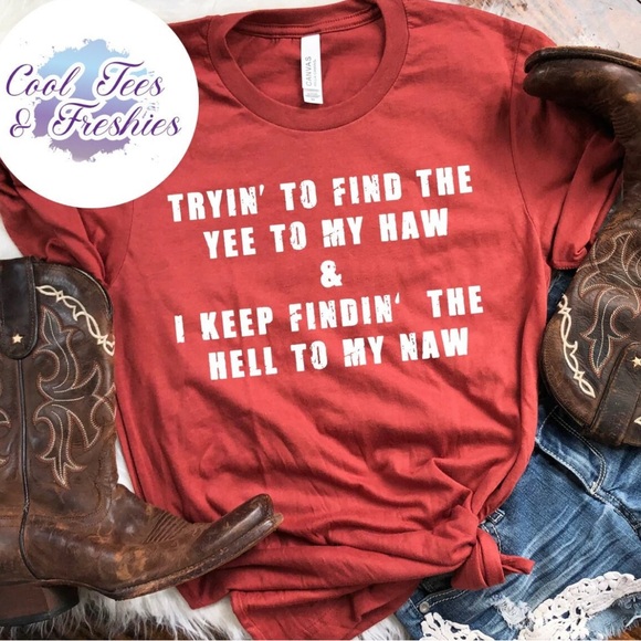 Tops - Funny Country Tee